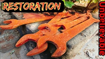 Old & Rusty Spanners Restoration (2019) | Titanium Squad X