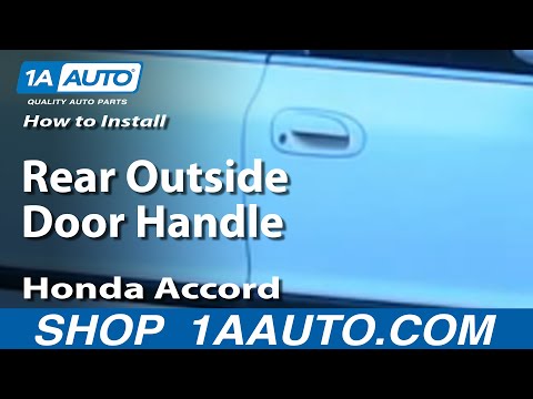 How to Replace Exterior Door Handle 94-97 Honda Accord