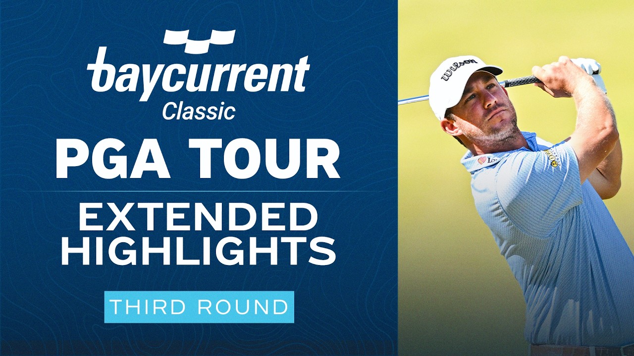 PGA Tour Highlights: 2026 Baycurrent Classic, Round 3 | Golf Channel