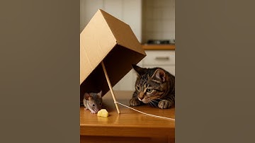 Shocking! 😱😱 This cat’s trap is a little too ingenious.. やばすぎ！😱😱猫の仕掛けは天才すぎる #cats #tabbycat #trap