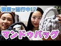 【ハンドメイド】韓国で流行りのマンドゥバッグ作ってみた