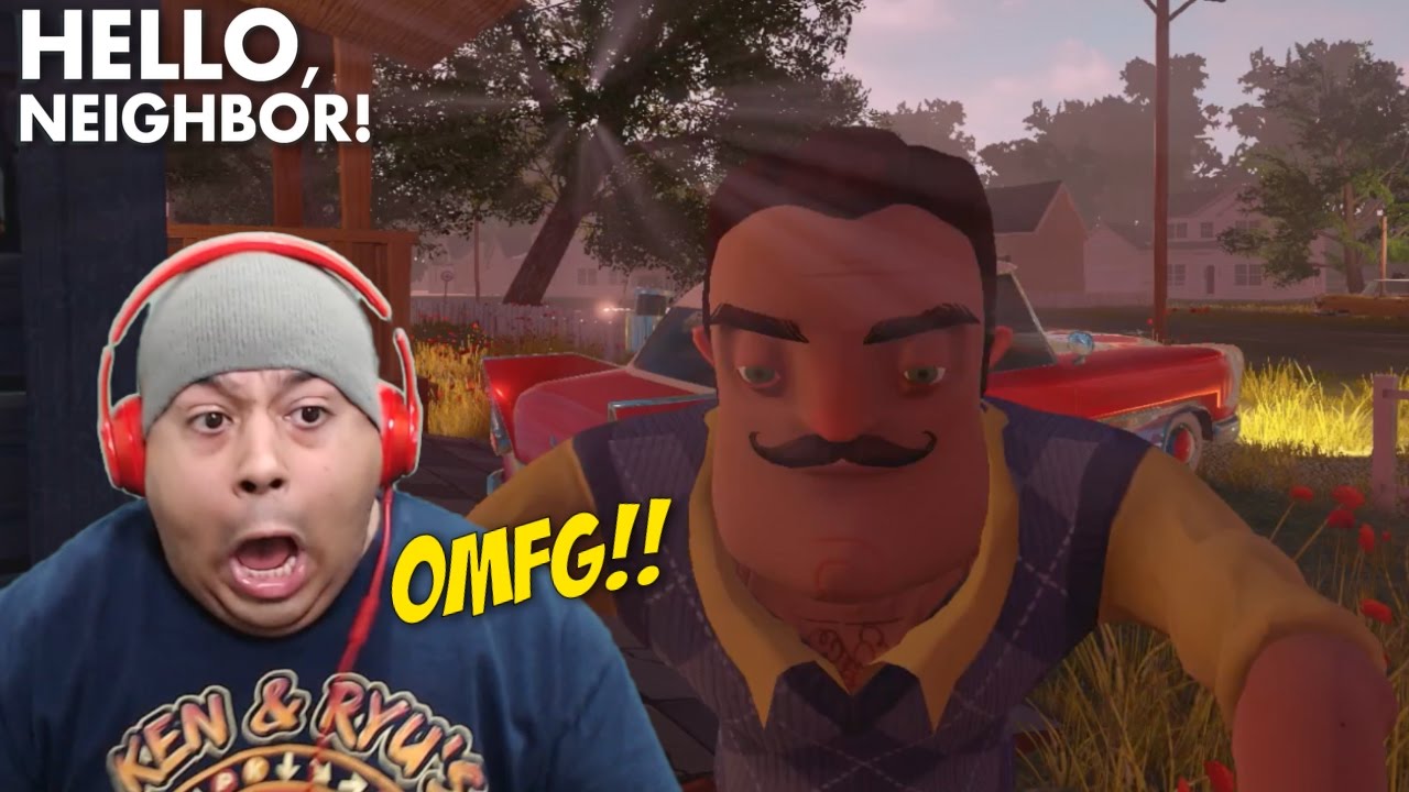THIS B#TCH SCARED ME SO BAD YALL!! [HELLO, NEIGHBOR] [#02] - YouTube