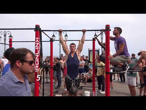 15 (deadstop) Pullups with 32kg