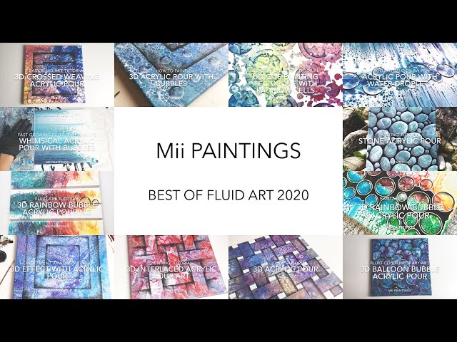 Pouring Art with Mii Paintings - Strathmore Artist Papers