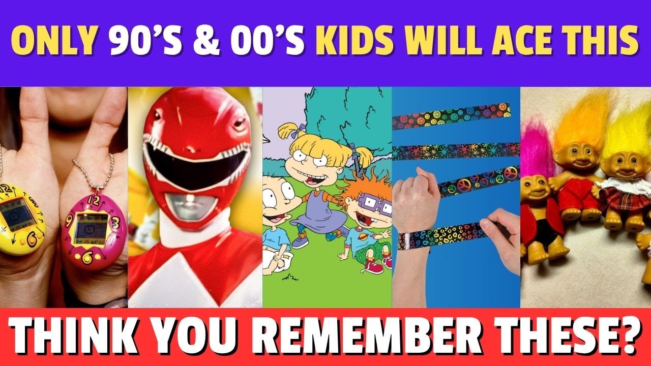 90s & 00s Nostalgia Quiz | How Many Do You Remember?