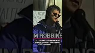 Tim Robbin’s antiwar protest #timrobbins #columbiauniversity #antiwarmovement #collegeprotest