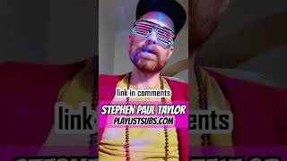 Interview with Stephen Paul Taylor | @Synthpoptroubadour | Link in Comments