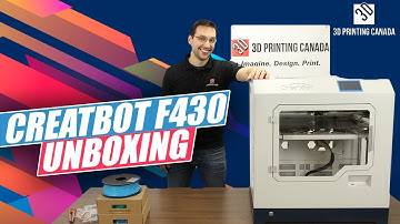 Creatbot F430 Unboxing and Initial Setup