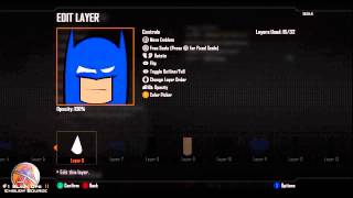 Black Ops 2 - Epic Batman Emblem Tutorial