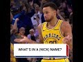 NBA Player Nicknames