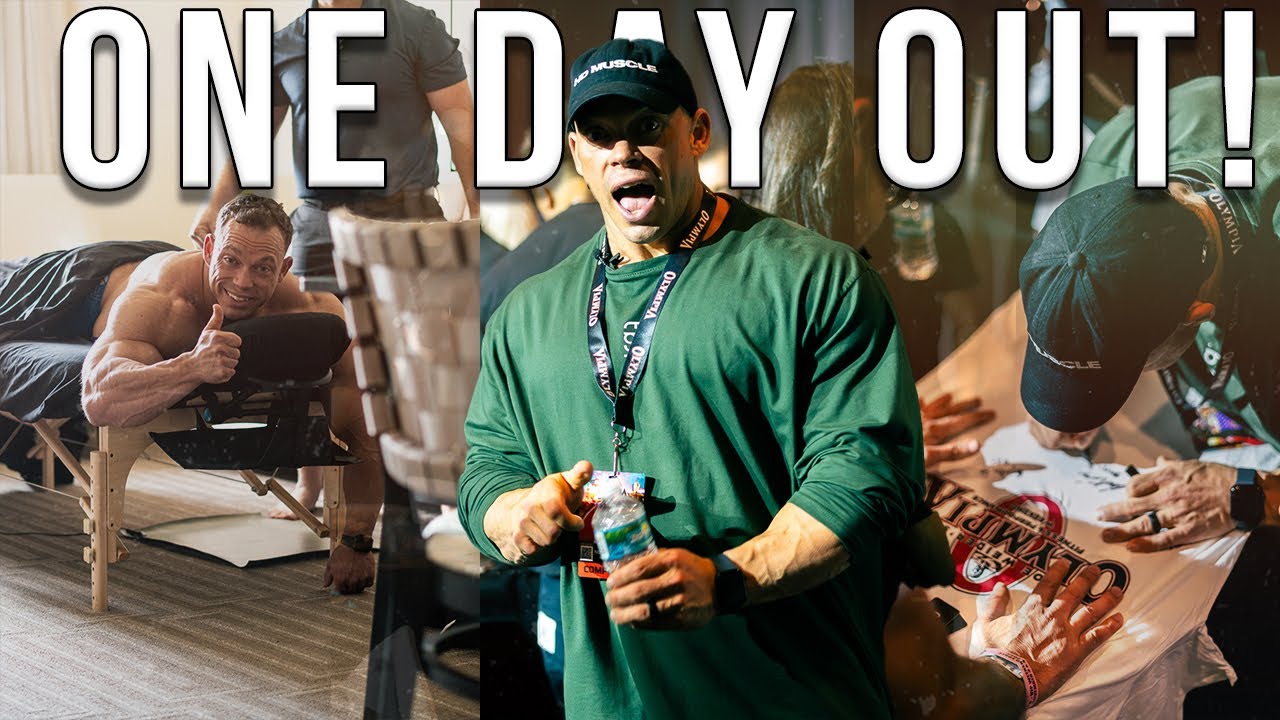 One Day Out | Mr.Olympia Meet & Greet | With Justin Shier