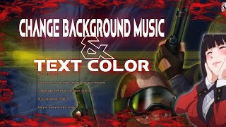 CS 1.6 ANDROID - HOW TO CHANGE BACKGROUND MUSIC & TEXT-COLOR || 2023 !