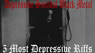 TOP 5: The Most Depresive and Melancholic Riffs of DSBM/Doom Metal