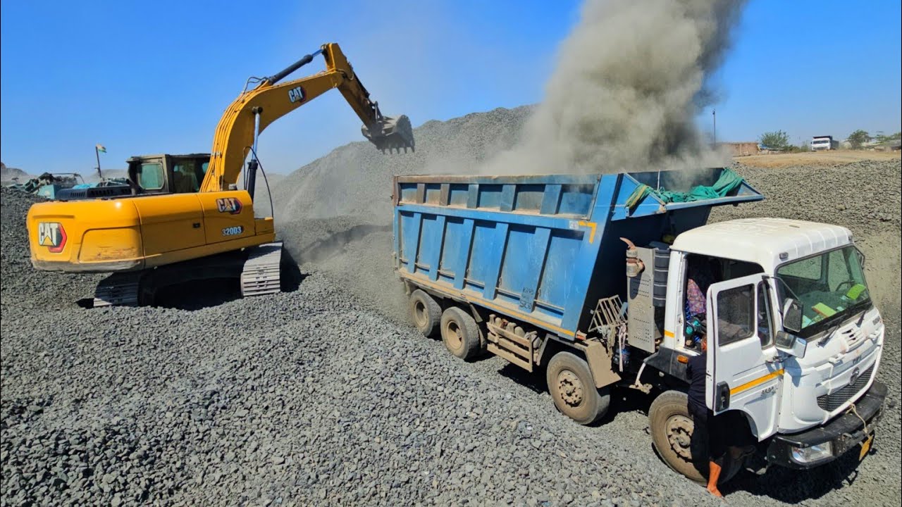 Sabse Bada Loaded 12 wheeler Hyva Truck { TATA SIGNA 3532 TK } Fool Truck Vlog...