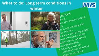 Looking after yourself with a long-term condition through the winter