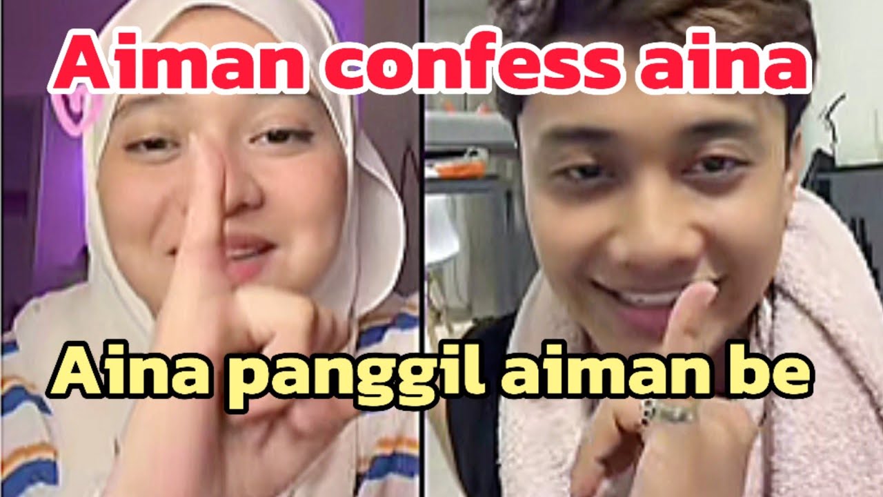 Saye aiman junaidi mengistiharkan, nurul aina adakah anda sudi menerima cinta saye😎😍😂 #aiaimana 