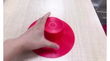 MINGDA soft filament TPU printing models bend test video