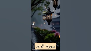 سورة الرعد #المصحف #لايك #quran #اكسبلور #دويتو #تيك_توك #حالات_واتس #راحة_نفسية #العظماء #صباح_ا