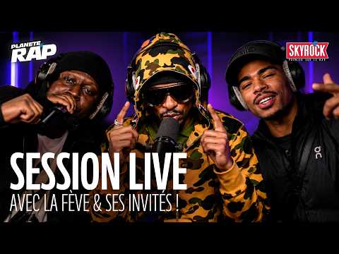SESSION LIVE avec La Fève, Gambi, Broky, Skefre, Khali, Steban, 310, Roshi & Souley #PlanèteRap