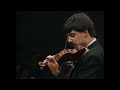Capture de la vidéo Concierto Para Violín Y Orquesta - J. Sibelius - Leonidas Kavakos (Violín) - Dir. Leif Segerstam