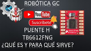 Puente H TB6612FNG Qué es, para que sirve y donde puedo usarlo explicado completamente y a detalle.
