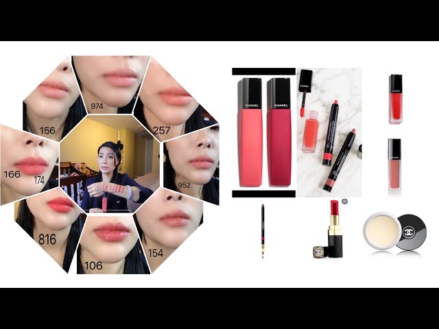 Chanel lipstick 💄 7 different color 😍 