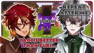 This is how the Church of ̶C̶h̶a̶t̶ YAOI recruit new followers 【#VCraftEnchanted】