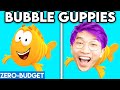 BUBBLE GUPPIES WITH ZERO BUDGET! (Bubble Guppies FUNNY PARODY By LANKYBOX!)