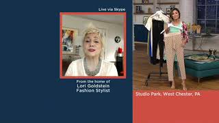 Logo By Lori Dstein Sheer Lace Pull-On Legging On Qvc