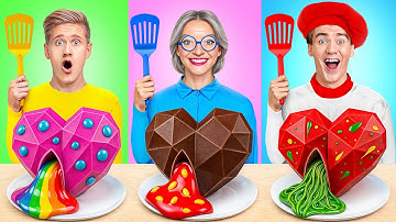 Me vs Grandma Cooking Challenge | Tasty Kitchen Recipes by Multi DO Challenge