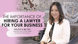 The Importance Of Hiring A Lawyer For Your Business By Olivia Kung | Powered By Hobbs