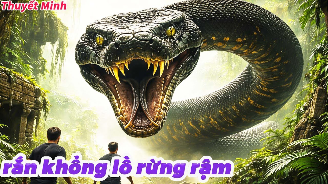 Phim Quái Vật | Đội thám hiểm mắc kẹt rừng rậm, rắn khổng lồ vây giết, sinh tử cận kề! | ThuyếtMinh