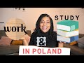 CAN I WORK AND STUDY AS A FOREIGN STUDENT IN POLAND?/ FULL-TIME /PART-TIME STUDENT JOBS