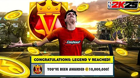 I HIT LEGEND 5 FIRST IN THE WORLD AND UNLOCKED 10 MILLON VC + A EXCLUSIVE SECRET REWARD IN NBA2K25!!