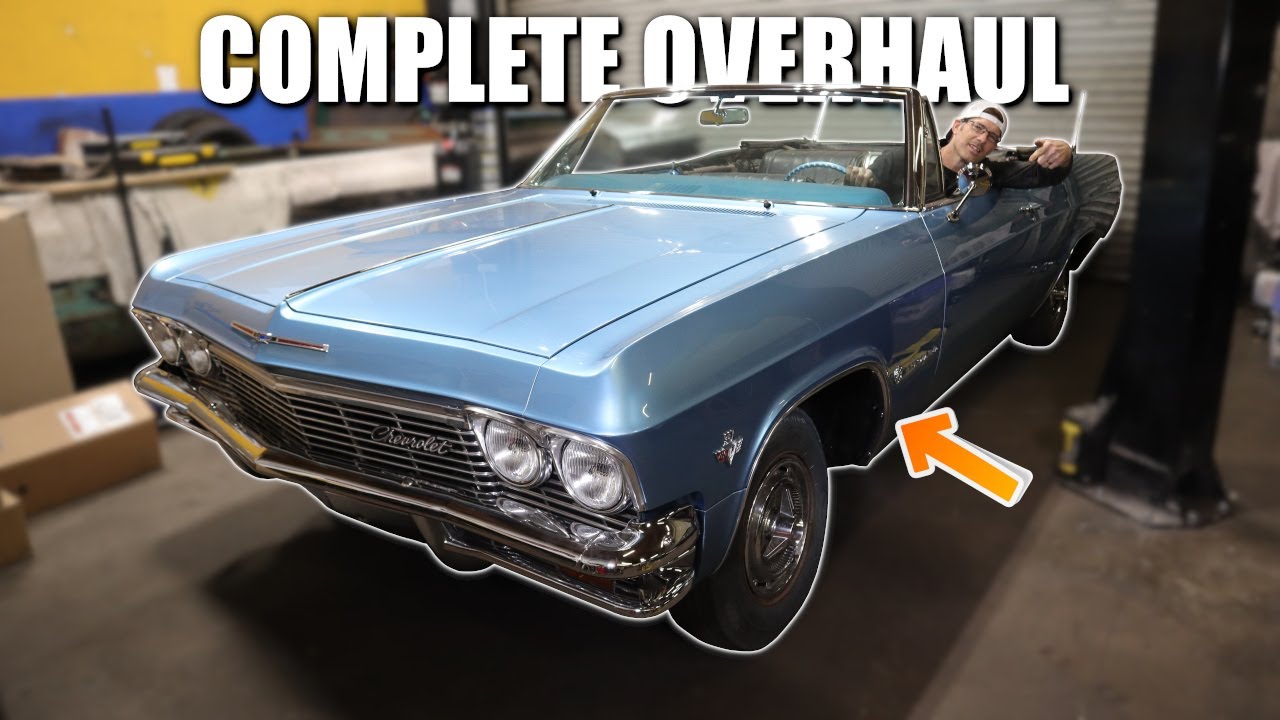 BAGGED 65 Impala LS SWAP Build Part 1 of 3