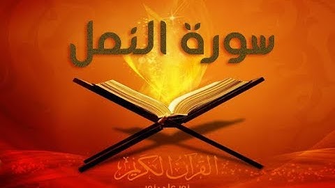 تلاوة هادئة لسورة النمل بصوت هزاع البلوشي