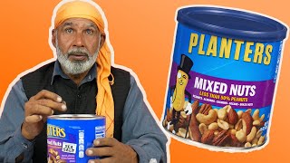 Tribal People Try Planters Mixed Nuts