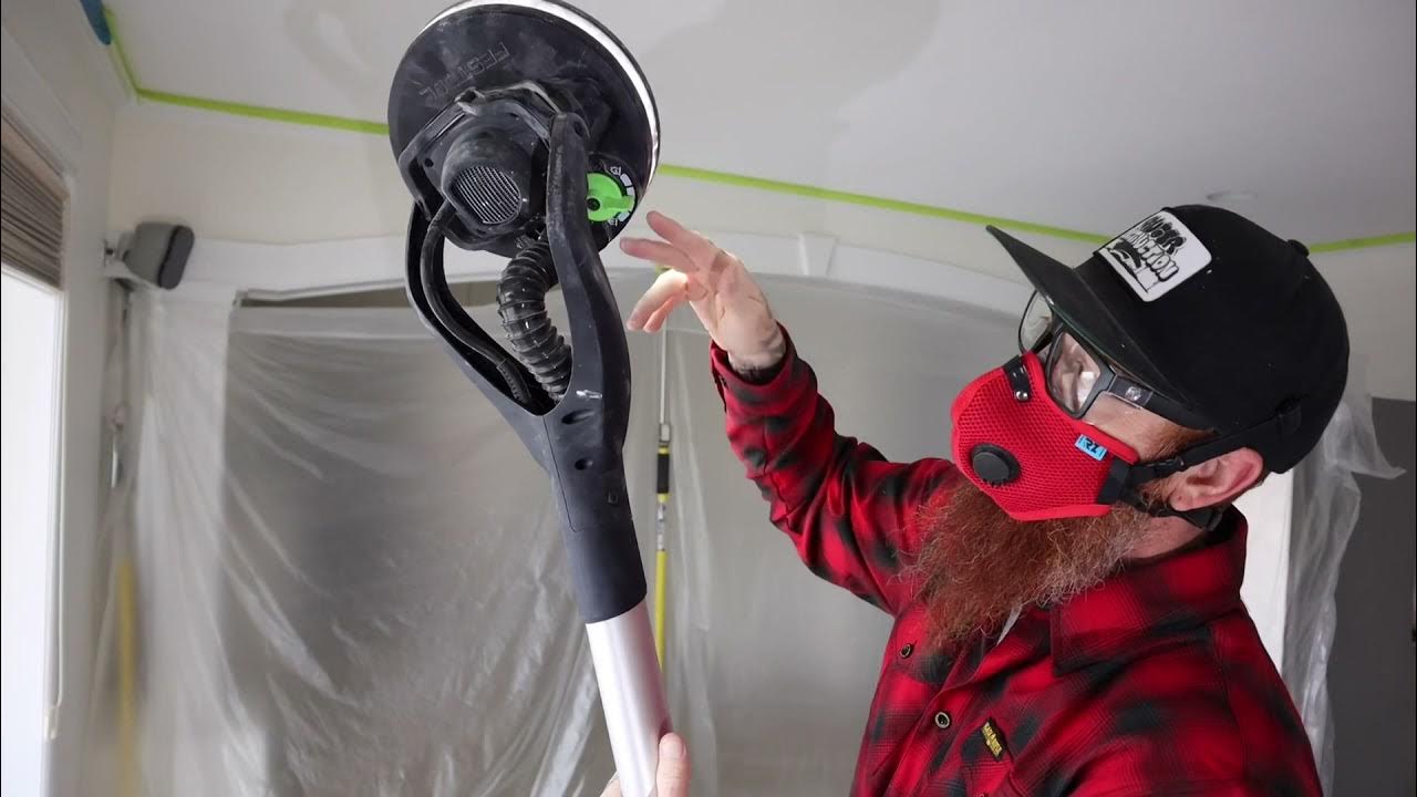 Ceiling Texture Removal With The