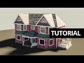 Tutorial Fast simple houses in Blender