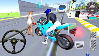 LIVE🛑✅3D Driving Class Simulator -Come To The Gas Station refuel in Bike Driving Android Gameplay