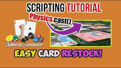 Stop Using Scripting Zones! | Tabletop Simulator Scripting Tutorial | Physics.cast()