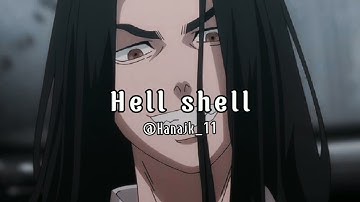 hell shell - Edit audio .