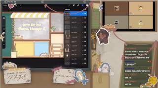 【🎨 art/focus-stream】testing 7/11・Making Study Stream Overlay, Studying Physics After