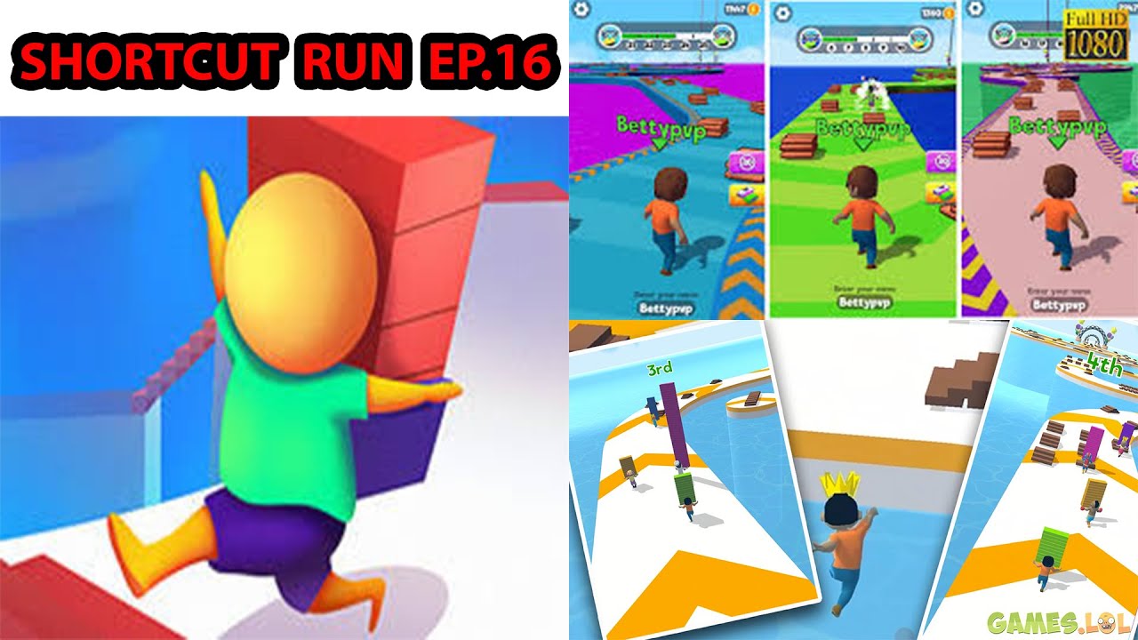 Shortcut Run Ep.16 - All Level Gameplay Walkthrough - For Android, IOS