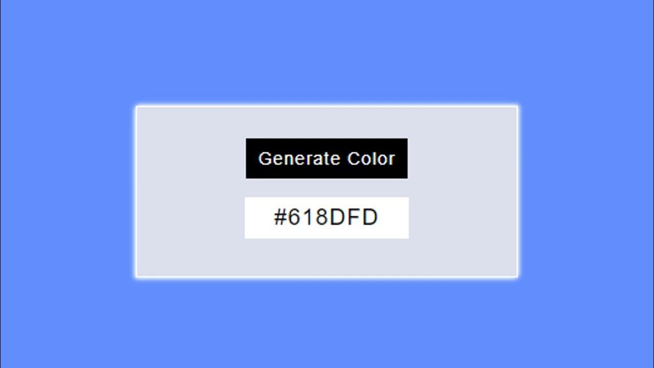 Random hex generator