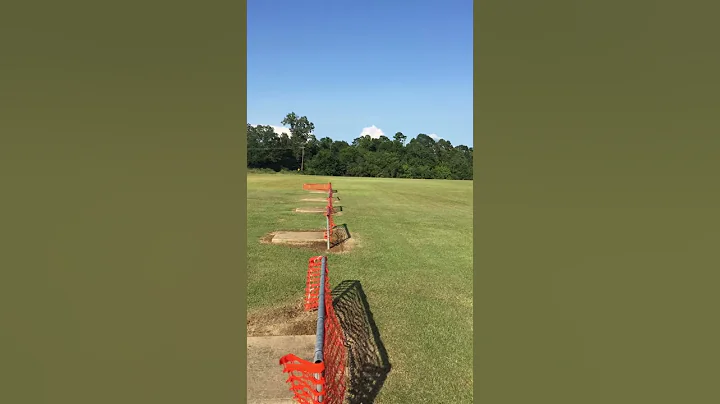 Richard cuts field perimeter.