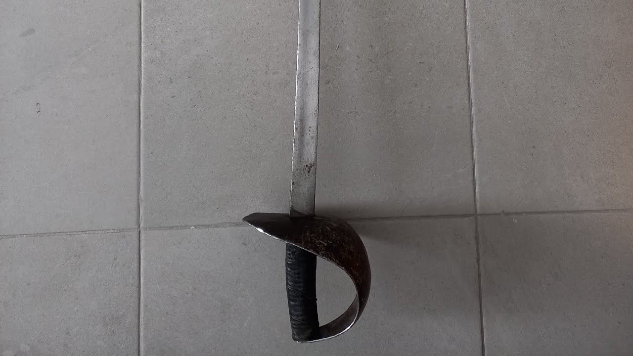 Смерть абордажной тренеровочной сабл. One saber death.