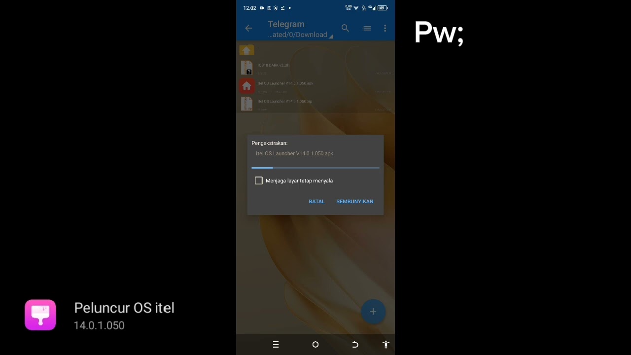 Peluncur OS itel versi terbaru 14.0.1.050✨