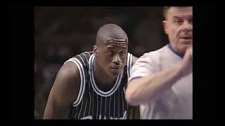 1993 NBA Orlando Magic vs New York Knicks Shaq vs Ewing