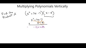 Alg2 6•4 Multiplying Polynomials Vertically